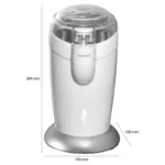 ⁦Bomann Moulin à Café KSW 446 CB 120W – Blanc / Argent⁩ - الصورة ⁦4⁩