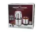 ⁦ProfiCook Moulin à Café 2 en 1 PC-KSW 1021 – 200W Inox⁩ - الصورة ⁦7⁩