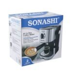 ⁦Machine à Café Expresso Sonashi SCM-4963 15 Bars 850W⁩ - الصورة ⁦3⁩