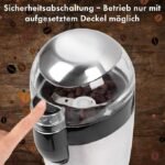 ⁦Bomann Moulin à Café KSW 445 CB 120W – Gris / Noir⁩ - الصورة ⁦6⁩