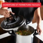 ⁦Cocotte-Minute SEB Clipso+ Chef 10L Inox⁩ - الصورة ⁦4⁩