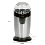 ⁦Bomann Moulin à Café KSW 445 CB 120W – Gris / Noir⁩ - الصورة ⁦8⁩