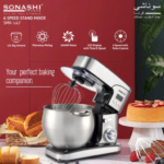 ⁦Sonashi Pétrin  2000W - 12 L - 6 KG - Écran LCD- SMX-147⁩ - الصورة ⁦7⁩