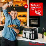 ⁦Moulinex Air Fryer Dual Easy Fry & Grill EZ905D20 8,3L⁩ - الصورة ⁦3⁩