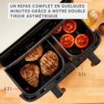 ⁦Moulinex Air Fryer Dual Easy Fry & Grill EZ905D20 8,3L⁩ - الصورة ⁦4⁩
