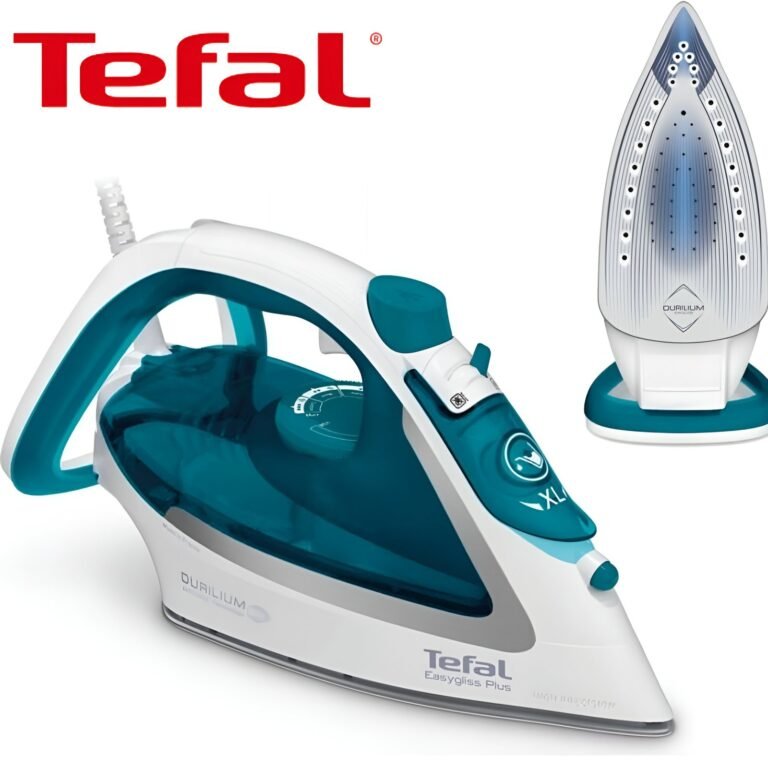 Fer à Repasser à Vapeur Tefal Easygliss Plus FV5718 2500W avec semelle Durilium Airglide