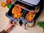 ⁦Moulinex Air Fryer Dual Easy Fry & Grill EZ905D20 8,3L⁩ - الصورة ⁦2⁩