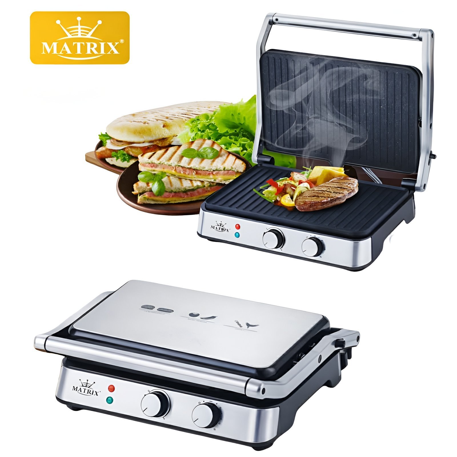 matrix-mx5027-grill-panini-2200w.jpg Grill Panini Matrix MX-5027 2200W Ouverture 180°