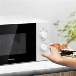 ⁦Micro-ondes Hisense H20MOWP1 20L 700W Blanc⁩ - الصورة ⁦3⁩