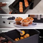 ⁦Air Fryer Kenwood  HFM75.000MB 8L Double Tiroir 1700W⁩ - الصورة ⁦10⁩