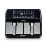 ⁦Air Fryer Kenwood  HFM75.000MB 8L Double Tiroir 1700W⁩ - الصورة ⁦3⁩