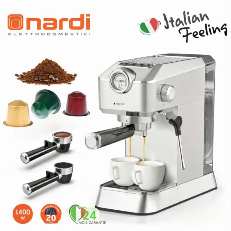 Machine à Café NARDI NCM-B14X 2 en 1 20 Bars 1400W