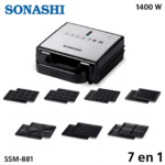 Machine à Café Multi-Capsules Sonashi SCM-4985 3 en 1 20 Bars