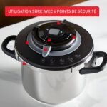 ⁦Cocotte-Minute SEB Clipso+ Chef 6L Inox⁩ - الصورة ⁦2⁩