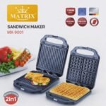 ⁦Snack Maker Matrix MX-9001 2 en 1 1200W⁩ - الصورة ⁦2⁩