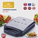 ⁦Snack Maker Matrix MX-9001 2 en 1 1200W⁩ - الصورة ⁦3⁩