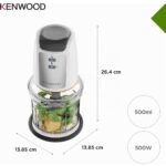 ⁦Hachoir Kenwood Easy Chop CHP61.100WH 500W 0,5L⁩ - الصورة ⁦8⁩