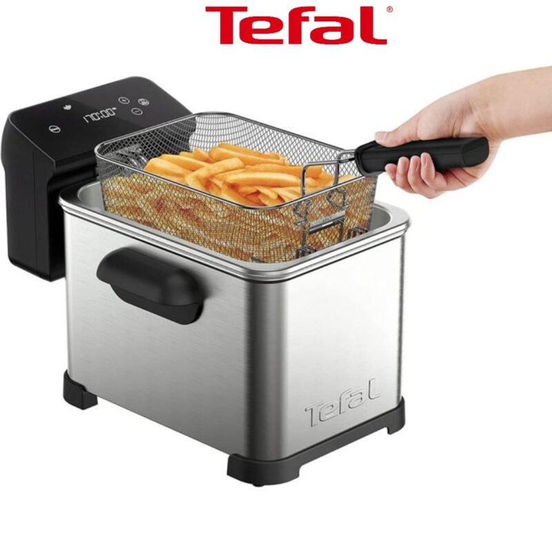 Friteuse à Huile Tefal Family Pro Digital FR507D10 4L 2400W avec écran tactile LED