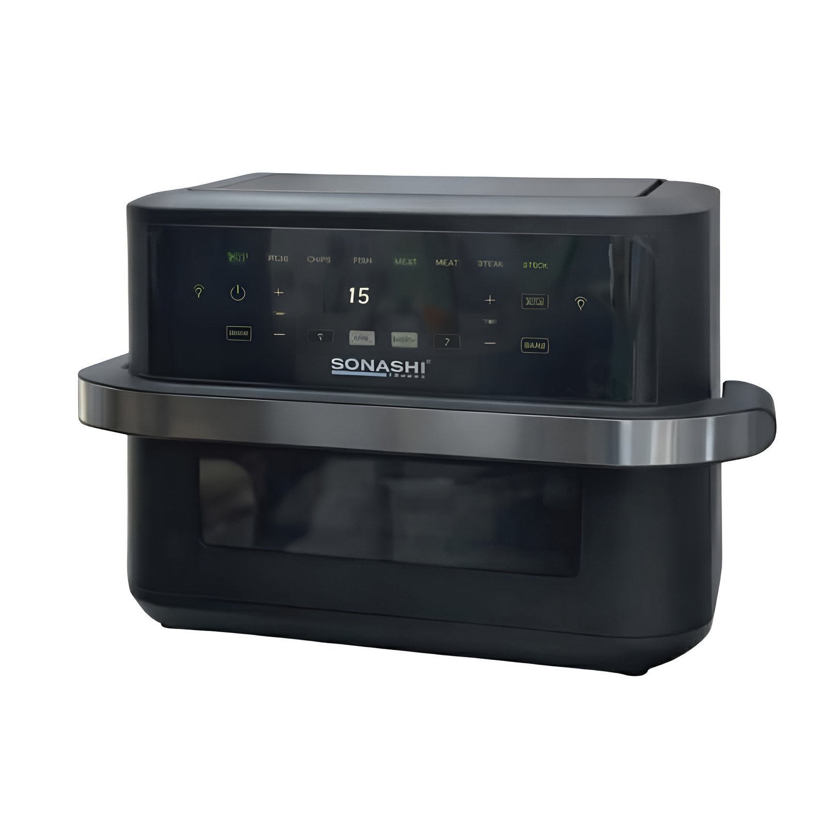 sonashi-saf101-air-fryer-double-panier-10l-2400w.jpg Friteuse sans huile Sonashi SAF-101 Double Panier 10L 2400W