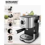 ⁦Machine à Café Expresso Sonashi SCM-4963 15 Bars 850W⁩ - الصورة ⁦6⁩