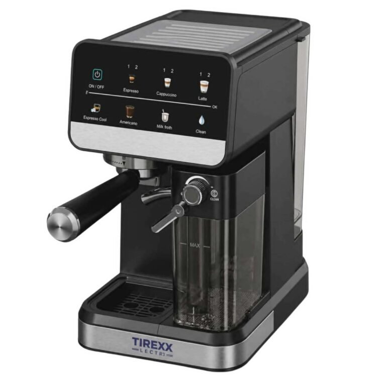 Machine à café TIREXX CAF2100S 20 bars 1350W 4en1 espresso cappuccino latte