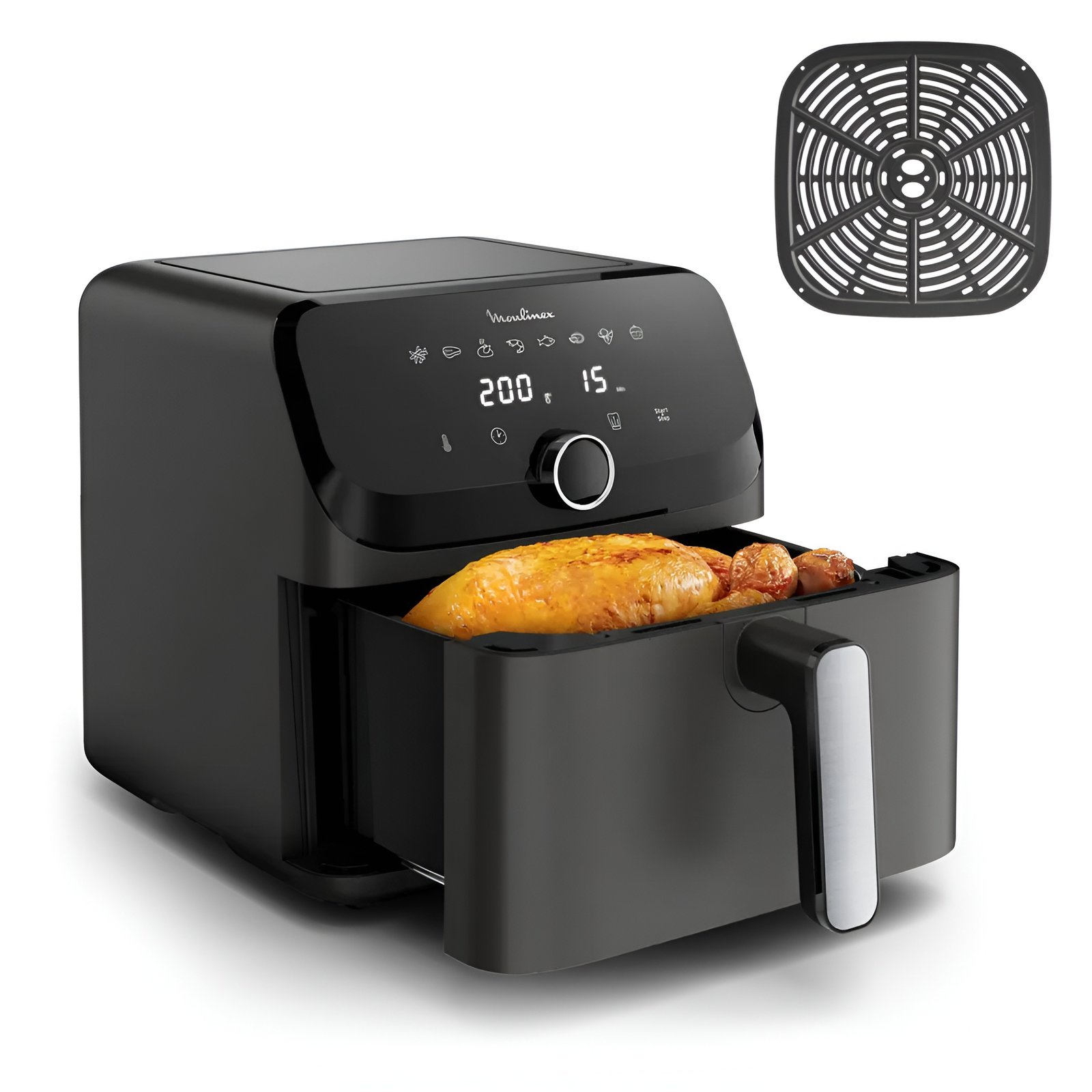 moulinex-easy-fry-mega-ez855hf0-7-5l.jpg Friteuse sans huile Moulinex Easy Fry Mega EZ855HF0 7,5L