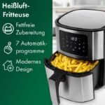 ⁦ProfiCook Friteuse à Air Chaud PC-FR 1239 H 5,5L – 1400W⁩ - الصورة ⁦4⁩