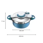 ⁦Cocotte-Minute SEB ClipsoMinut Duo P4705100 5L⁩ - الصورة ⁦4⁩