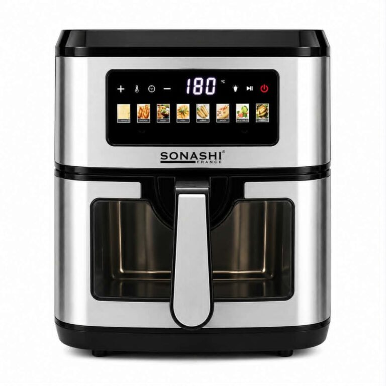 Friteuse à Air Sonashi SAF-920 Double Résistance 9,2L 2150W