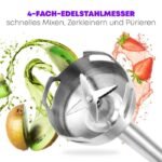 ⁦Mixeur Plongeant ProfiCook PC-SM 1094 1000W⁩ - الصورة ⁦7⁩
