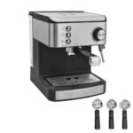 Machine à café TRUSTMANN 5 en 1 20 Bar compatible capsules et café moulu