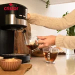 ⁦Machine A Café 3en1 Cristor Capsules et Poudre-1100 W-  CMD110NS⁩ - الصورة ⁦4⁩