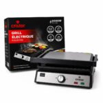 ⁦Grill Électrique Cristor KGL611XB – 2000W – Ouverture 180°⁩ - الصورة ⁦2⁩