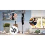 ⁦Mixeur Plongeant Bosch CleverMixx MSM2650B 600W Noir⁩ - الصورة ⁦8⁩