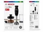 ⁦Mixeur Plongeant Bosch CleverMixx MSM2650B 600W Noir⁩ - الصورة ⁦9⁩