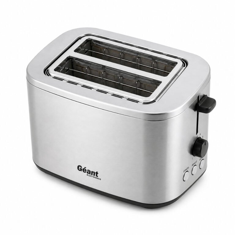 Grille-pain électrique Geant GN-TA01311-GS 800W 2 tranches