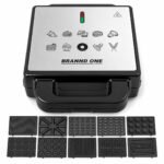 Sandwich Maker BRANND ONE 10 en 1 2000W avec plaques interchangeables