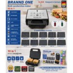 ⁦Multi Sandwich Maker BRANND ONE 10 en 1 – 2000W⁩ - الصورة ⁦2⁩